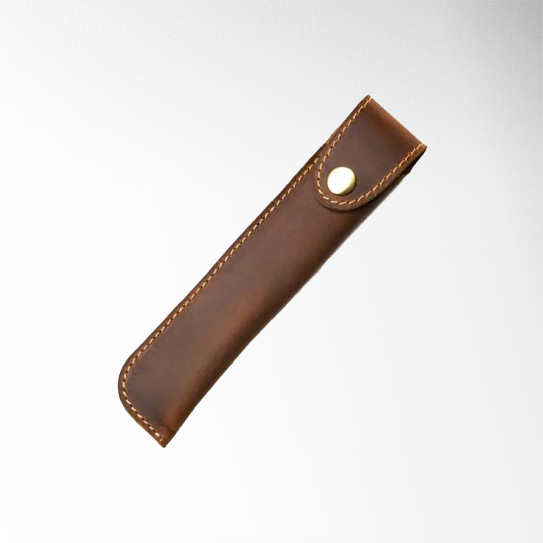 Étui à stylos en cuir de qualité supérieure