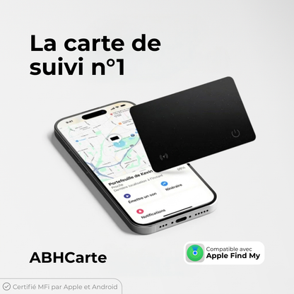 AbhCarte – Suivi plus intelligent. Zéro encombrement.