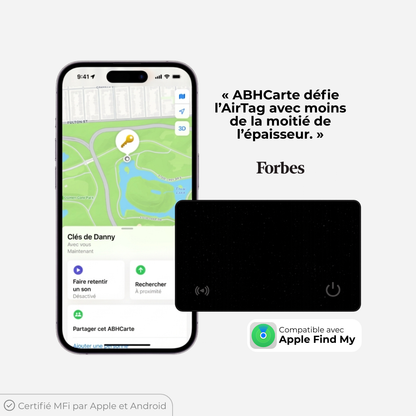 AbhCarte – Suivi plus intelligent. Zéro encombrement.